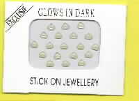 STICK ON JEWELERY  (Glow in the dark)