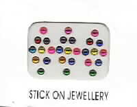 STICK ON JEWELLERY (resin shapes)